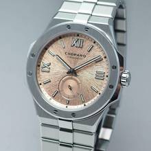 Thumbnail von Chopard Alpine Eagle Xps Chronometre Salmon dial Stahl Box+Papiere Full Set from 1.owner