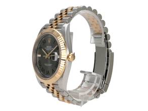 Thumbnail von Rolex Datejust 41 Edelstahl Gelbgold Ref. 126333 Slate Jubile-Band