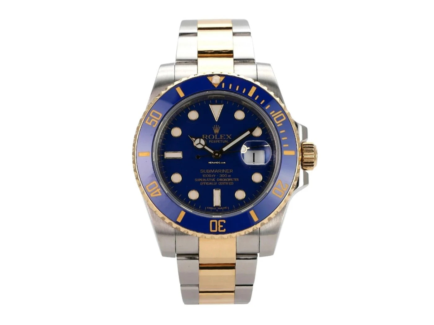 Rolex Submariner Date Edelstahl / Gelbgold 116613LB