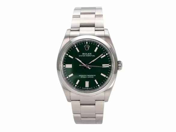  Rolex Oyster Perpetual 36 Grün 126000 