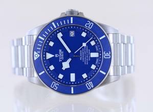 Thumbnail von Tudor Pelagos Titan 2022 Date B+P Diver Titanband Manufakturwerk Blue Dial
