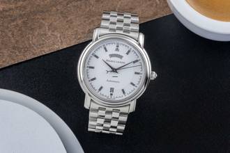 Thumbnail von Maurice Lacroix Pontos Day Date Stahl Automatik Herrenuhr Ref. PT6027