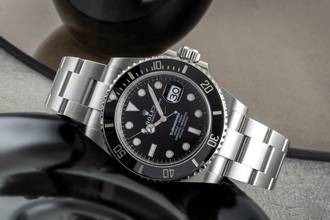 Thumbnail von Rolex Submariner Date Oyster Stahl Automatik Herrenuhr Ref. 126610LN B&P 2021