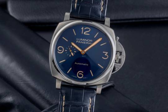  Panerai Luminor Due Titan Automatik Herrenuhr Ref. PAM00729 Box & Papiere 2018 