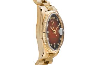 Thumbnail von Rolex Day-Date 36 18k Red Vignette Diamond Dial Borke Gold Automatik Ref. 18248