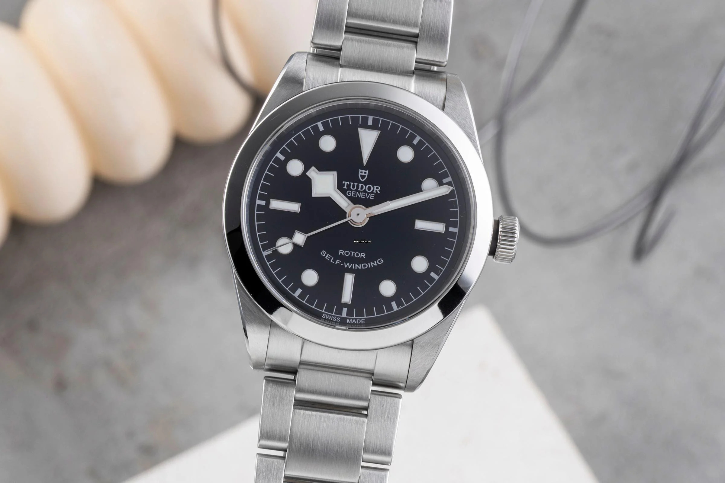 Tudor Black Bay 36 Edelstahl Automatik Herren Ref. 79500-0007 B&P 2019
