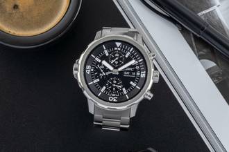 Thumbnail von IWC Aquatimer Chronograph Stahl Automatik Herrenuhr Ref. IW376804