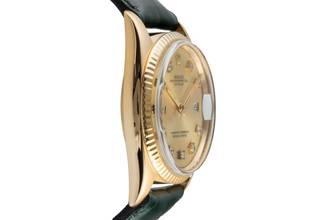Thumbnail von Rolex Datejust 36 18K Gold (0,750) Automatik Herrenuhr Ref. 1601 Klassiker