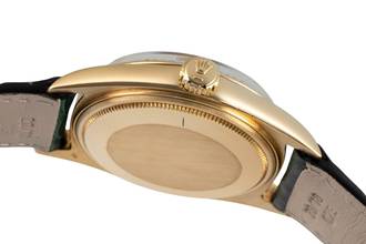 Thumbnail von Rolex Datejust 36 18K Gold (0,750) Automatik Herrenuhr Ref. 1601 Klassiker