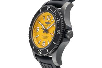 Thumbnail von Breitling Superocean 46 Automatik 46 Black Steel Herrenuhr Ref. M17368 B&P