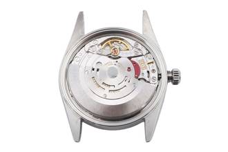 Thumbnail von Rolex Oyster Perpetual Date 34 White Dial Stahl Automatik Herrenuhr Ref. 15200 Papiere 1996