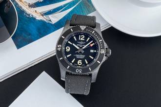 Thumbnail von Breitling Superocean 46 Automatik 46 Black Steel Herrenuhr Ref. M17368B71B1S1