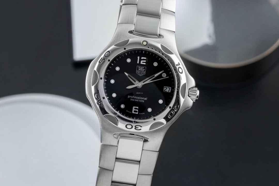  TAG Heuer Kirium Edelstahl Black Dial Quarz Herrenuhr Ref. WL111D 