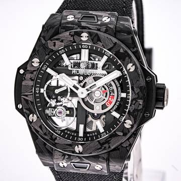  Hublot Big Bang Meca-10 Frosted Carbon 42mm – 444.QN.1170.NR – like NEW – 2025 Full Set 