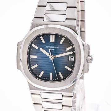  Patek Philippe Nautilus Blue 38 – 5800/1A-001 – like NEW – 2008 Full Set 