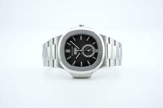 Thumbnail von Patek Philippe Nautilus Annual Calendar - Box+Papers - Like New - 24 Months Warranty 5726/1A-001 2018