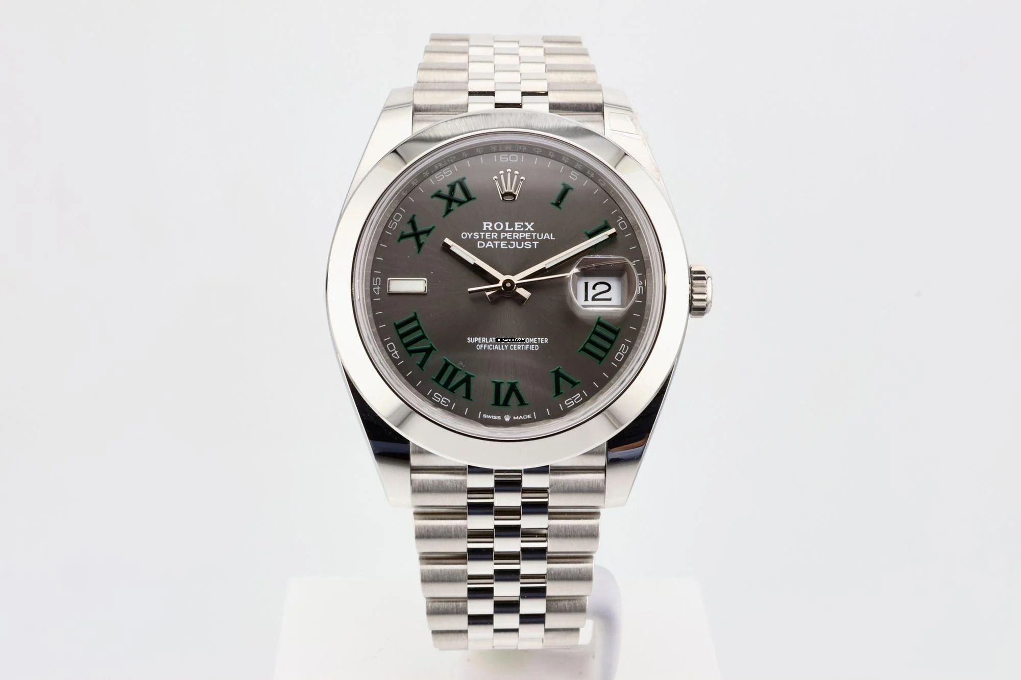 Rolex Datejust 41 Wimbledon Dial Jubilee - Unworn - With Box And Papers - 126300 2022