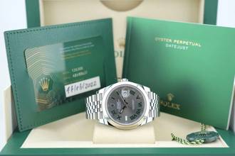Thumbnail von Rolex Datejust 41 Wimbledon Dial Jubilee - Unworn - With Box And Papers - 126300 2022