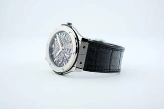 Thumbnail von Hublot Classic Fusion Ultra-Thin Skeleton 45MM Titanium Like New 515.NX.0170.LR