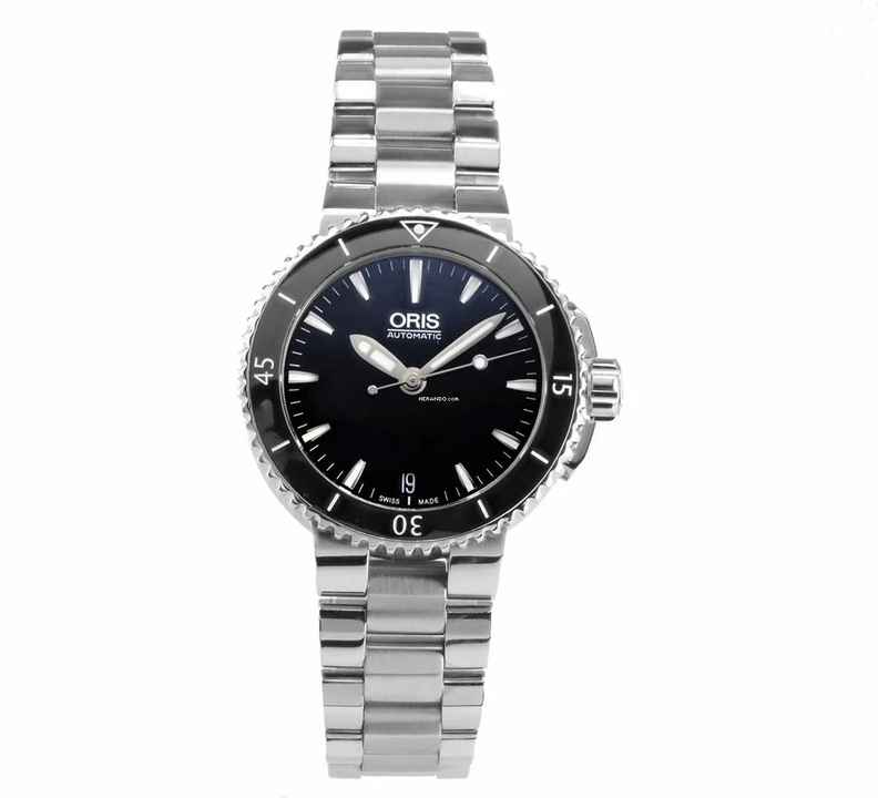  Oris Aquis Date Damen Uhr 01 733 7652 4154 07 818 0 1P Automatik Aquis Date 36 mm Ø 