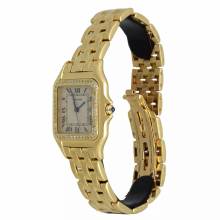 Thumbnail von Cartier Panthère Jumbo Ivory/Roman dial Ref. 8839 Diamond set