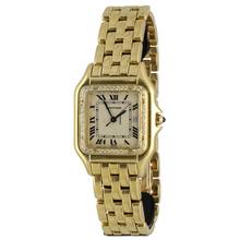 Thumbnail von Cartier Panthère Jumbo Ivory/Roman dial Ref. 8839 Diamond set