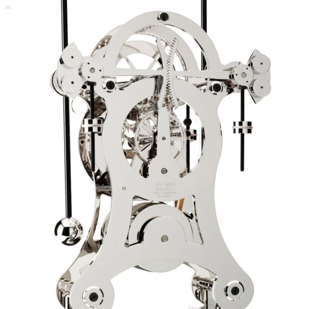 Thumbnail von The Navigator – Rhodinierte 8-Tage-Tischuhr