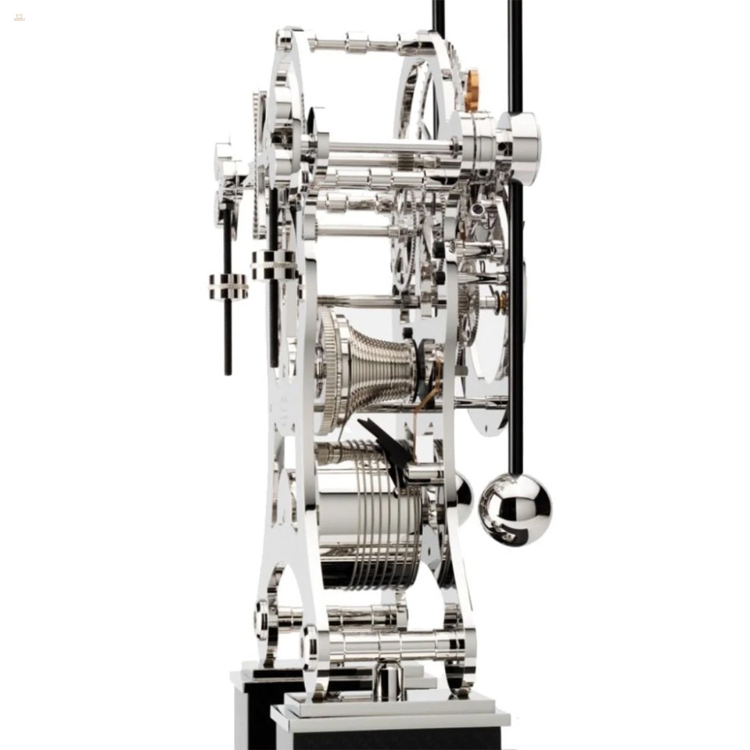 Thumbnail von The Navigator – Rhodinierte 8-Tage-Tischuhr