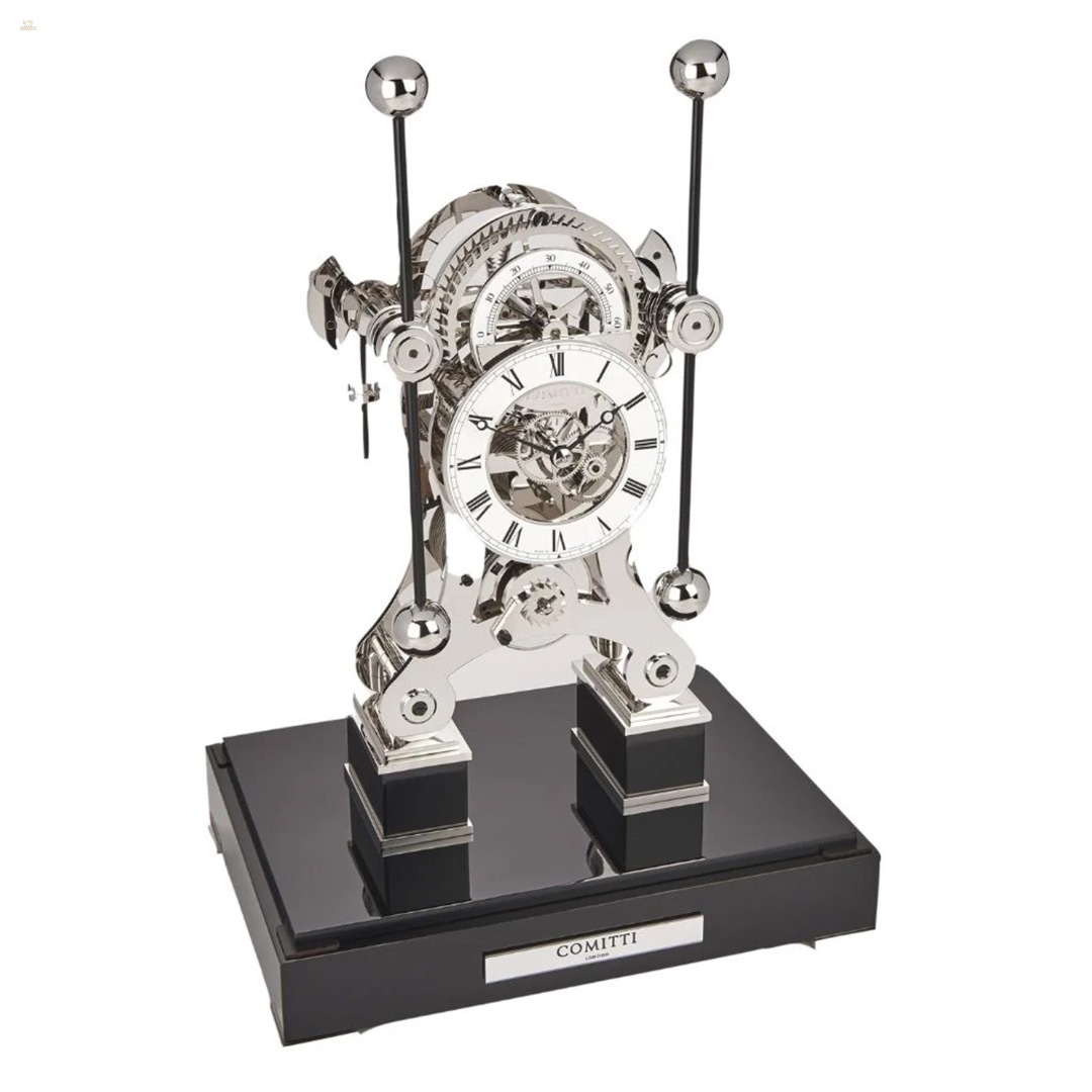 Thumbnail von The Navigator – Rhodinierte 8-Tage-Tischuhr