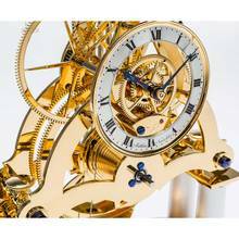 Thumbnail von Tischuhr NT 10 – Vergoldete Skelettuhr