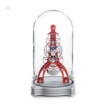 NT 8 GT – Rote Design-Tischuhr 