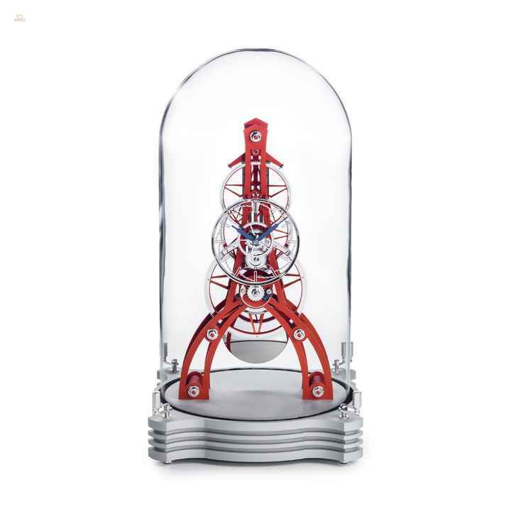 NT 8 GT – Rote Design-Tischuhr 