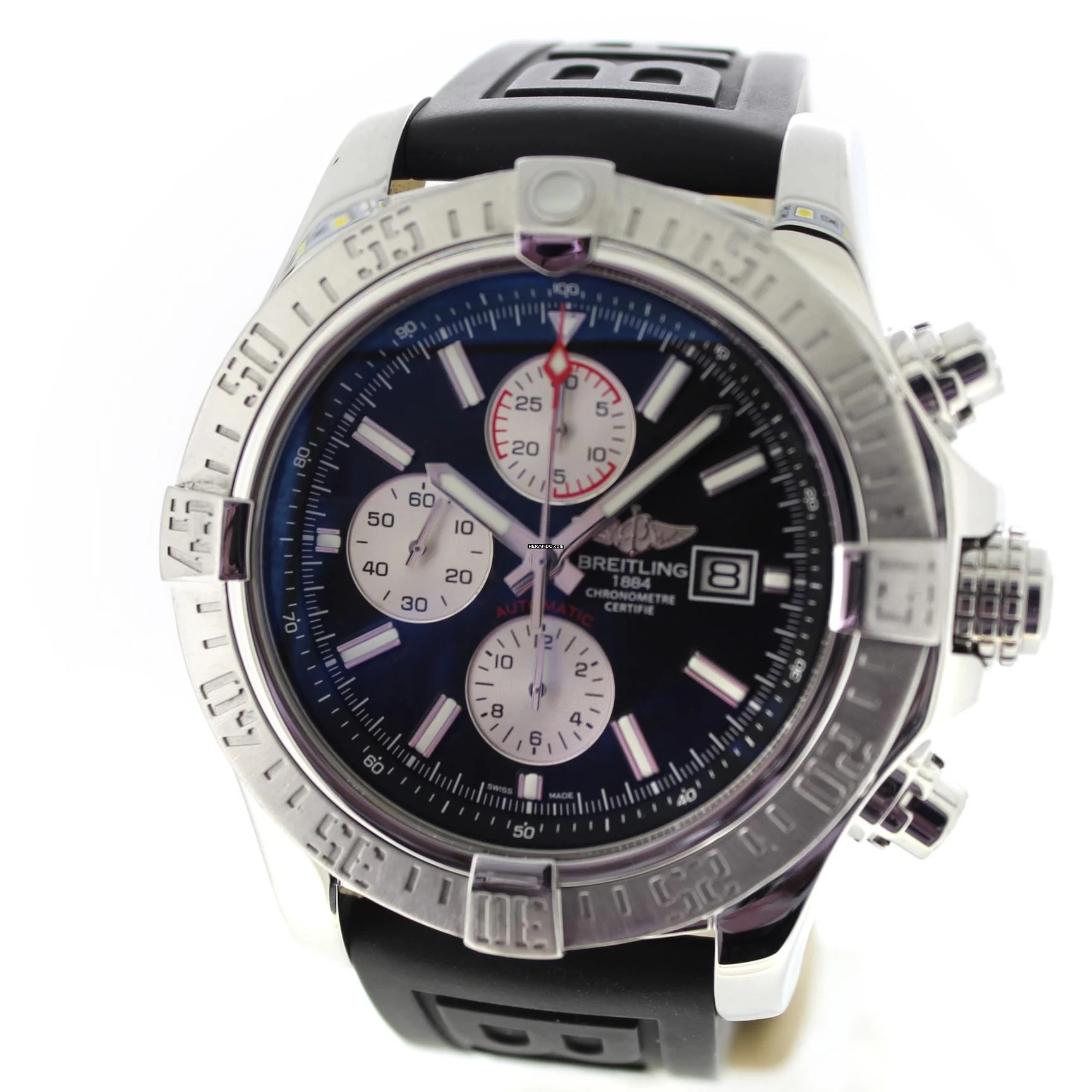  Breitling Super Avenger II Full Set 