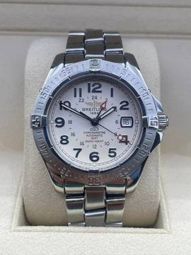 Breitling Superocean WHITE Dial Automatic 42mm like NEW 1.500M Water Resistant 