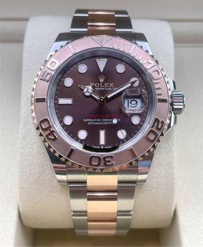  Rolex Yacht-Master 40 Steel/Rose Chocolate Dial NEW,UNWORN 11/2025 FULL SET+First buying receipt Lc Austria 