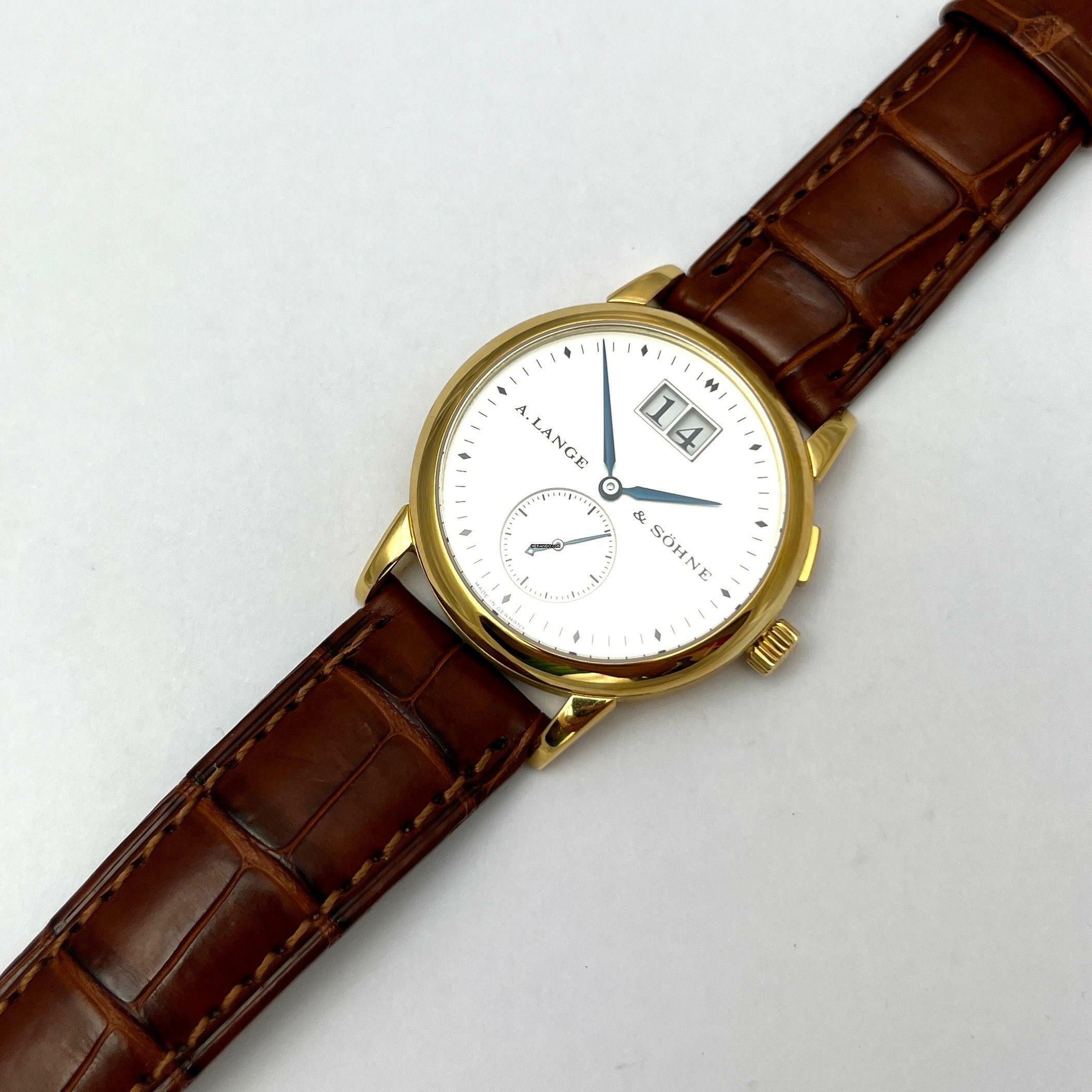 A. Lange & Söhne Saxonia early Edition with Arkade Movement L911.3