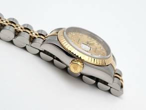 Thumbnail von Rolex Lady-Datejust 26 Original jubilee diamond dial and bracelet serviced