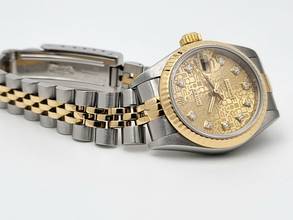Thumbnail von Rolex Lady-Datejust 26 Original jubilee diamond dial and bracelet serviced