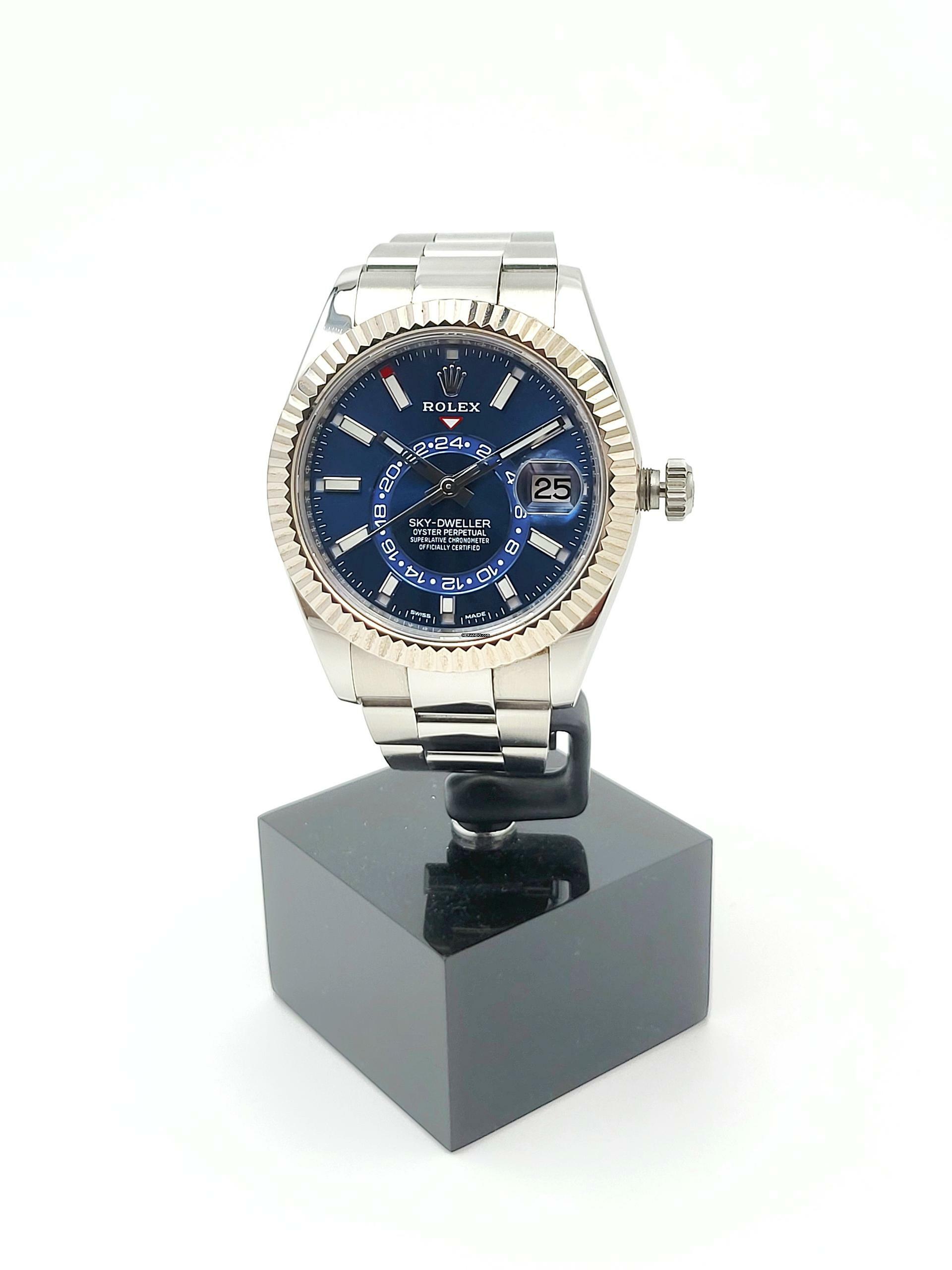  Rolex Sky-Dweller Blue dial Full Set 2022 