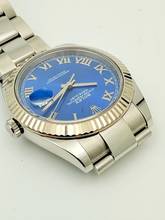 Thumbnail von Rolex Datejust 41 Blue dial top condition Full Set 2021 Austria