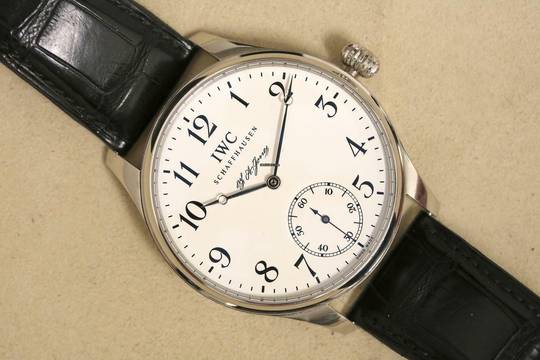 IWC Portugieser Handaufzug F.a. Jones Portuguese Limited Edition 80/500 PLATINUM