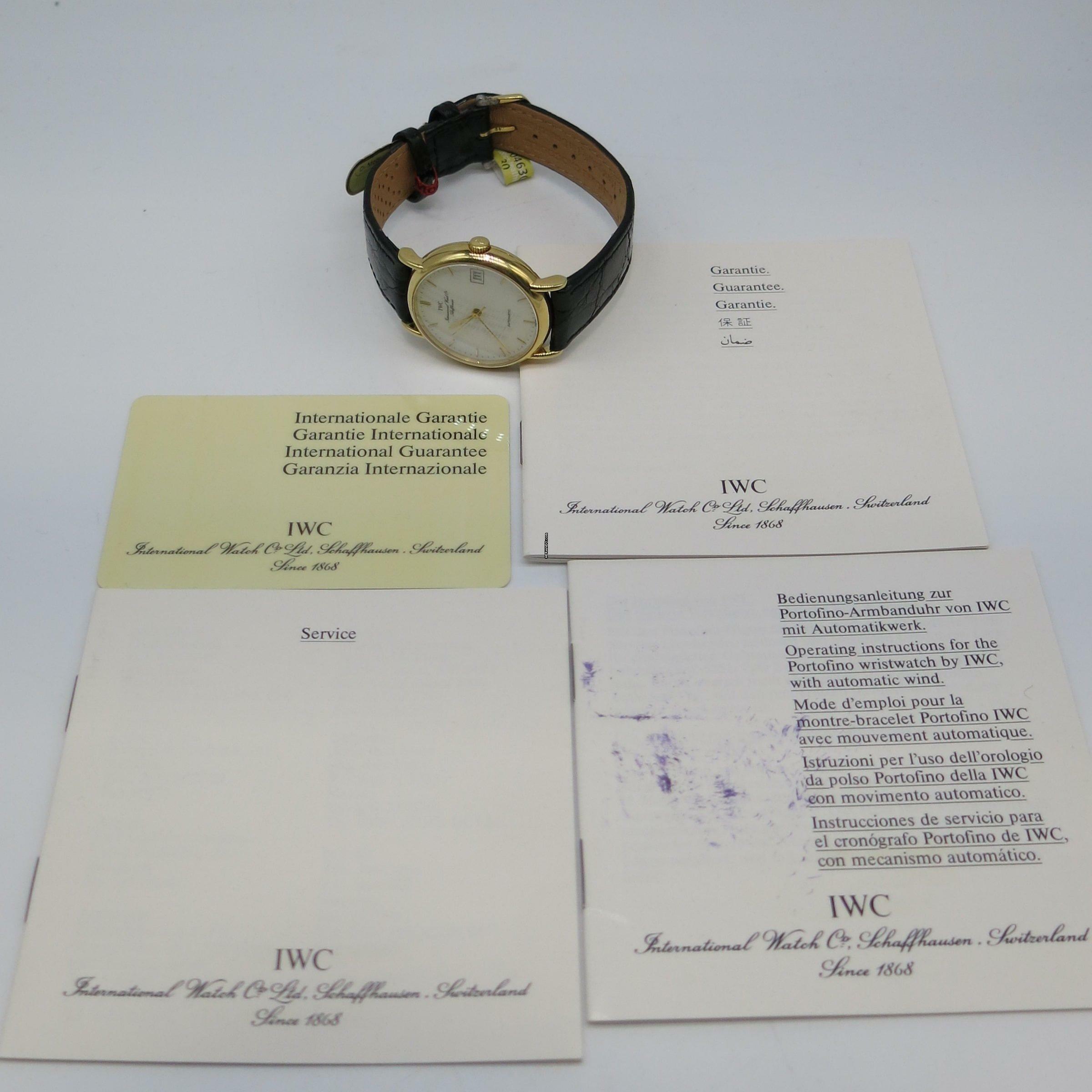  IWC Portofino Automatic Jahr: 1993 - Mit Papiere mit Papieren 