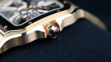 Thumbnail von Cartier Santos De Cartier Skeleton Rosé - Good Condition - First Invoice - Fullset - 2023