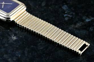 Thumbnail von Piaget extremely rare Beta 21 | 14101 C 10 | Hawk Eye Dial | orig. Gold bracelet