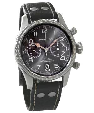  Hamilton Khaki Navy Pioneer Auto Chrono Ref. H60416583 