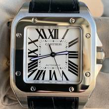 Thumbnail von Cartier Santos 100 XL W20073X8 white dial 2008 Full Set