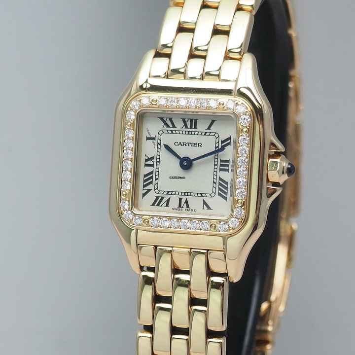  Cartier Panthère Gold 18K/750 Box +Papiere+Cartier Service neu Box+Papiere+Cartier Service 