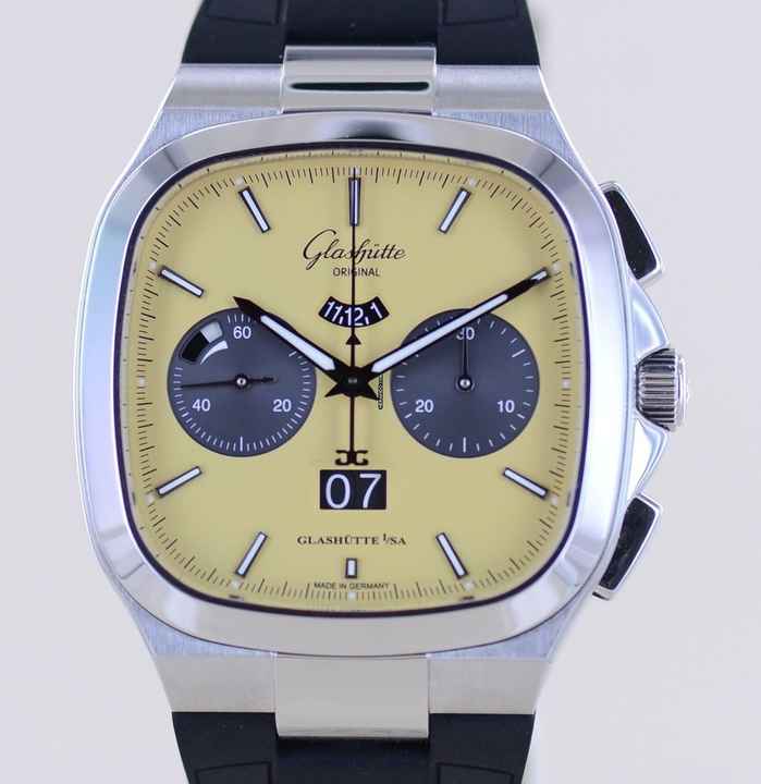  Glashütte Original Senator Seventies Chronograph 40mm Golden Bay Limited rar B+P 