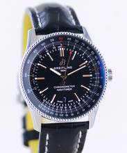 Thumbnail von Breitling Navitimer Automatic 41 Black Date Chronometer Faltschließe Top B+P