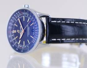 Thumbnail von Breitling Navitimer Automatic 41 Black Date Chronometer Faltschließe Top B+P